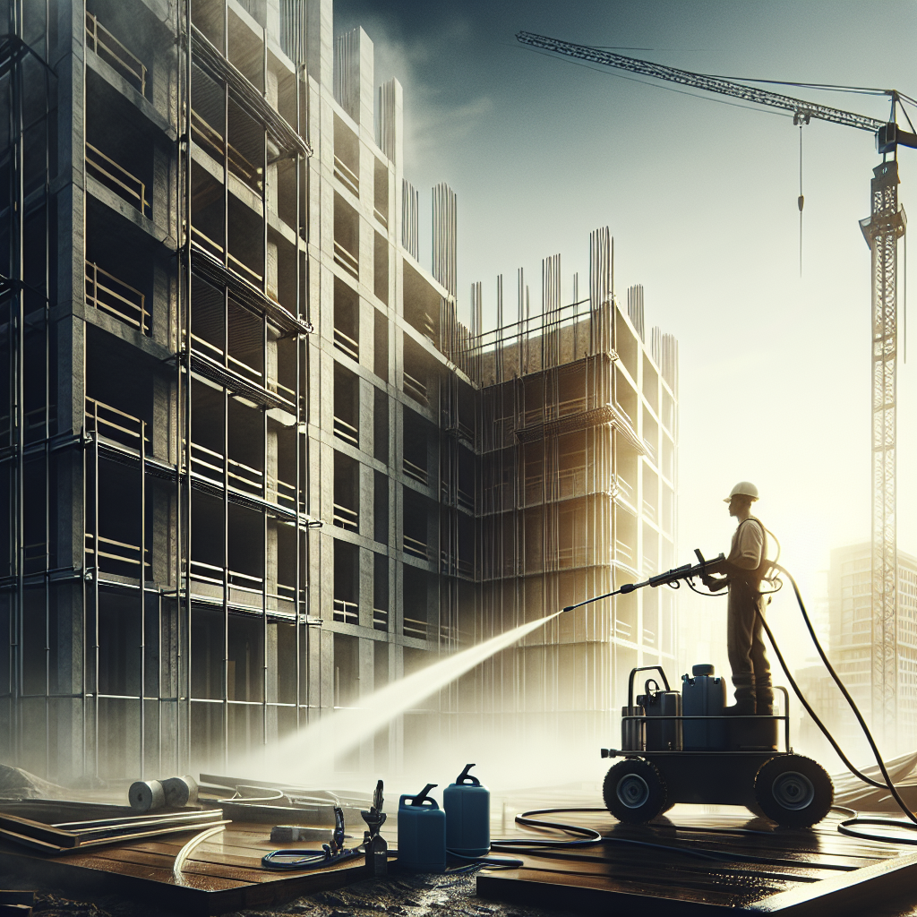 Hochdruckreinigung für Bauunternehmen