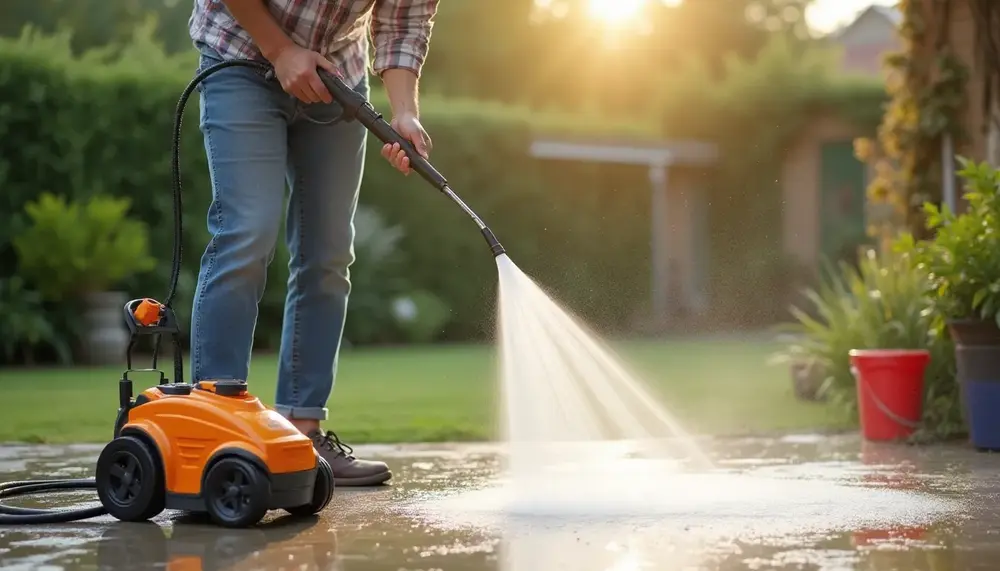 Mit Hochdruckreiniger Wasser aus Eimer flexibel reinigen – Anleitung und Tipps